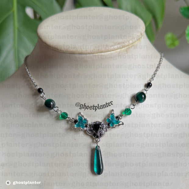 Silver Stainless Steel Ophelia Necklace