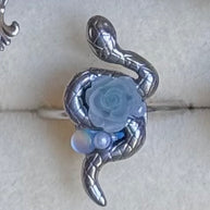 Silver Steel Nova Rings