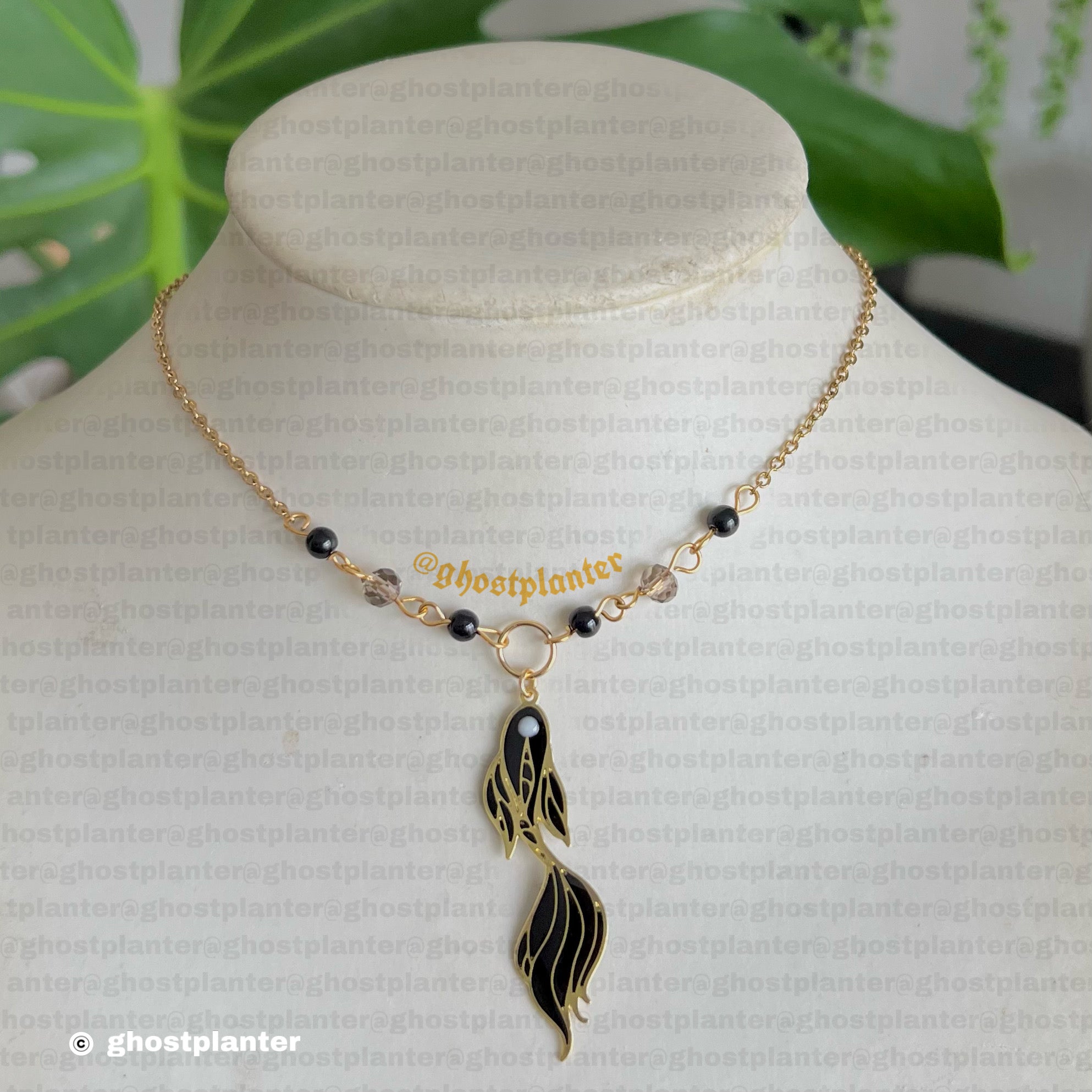 Silver or Golden Stainless Steel Suguru or Satoru Necklace