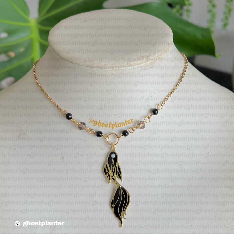 Silver or Golden Stainless Steel Suguru or Satoru Necklace