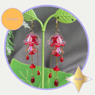 Customizable Steel Jellyfish Earrings Designs 1-6