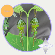 Customizable Steel Jellyfish Earrings Designs 1-6