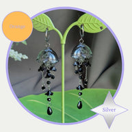 Customizable Steel Jellyfish Earrings Designs 7-8