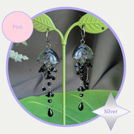 Customizable Steel Jellyfish Earrings Designs 7-8