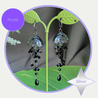 Customizable Steel Jellyfish Earrings Designs 7-8