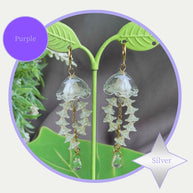 Customizable Steel Jellyfish Earrings Designs 1-6