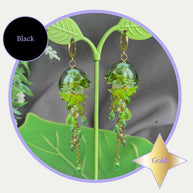 Customizable Steel Jellyfish Earrings Designs 1-6