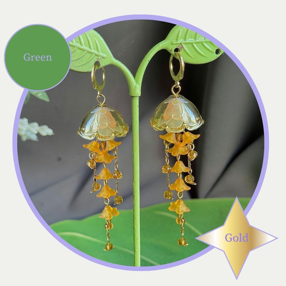 Customizable Steel Jellyfish Earrings Designs 7-8