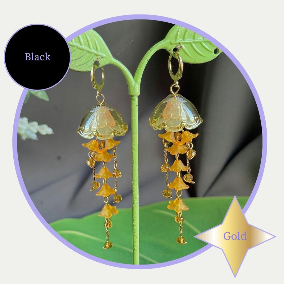 Customizable Steel Jellyfish Earrings Designs 7-8
