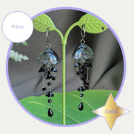 Customizable Steel Jellyfish Earrings Designs 7-8