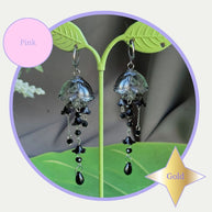 Customizable Steel Jellyfish Earrings Designs 7-8