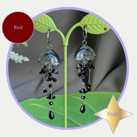 Customizable Steel Jellyfish Earrings Designs 7-8