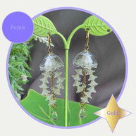 Customizable Steel Jellyfish Earrings Designs 1-6