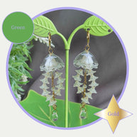 Customizable Steel Jellyfish Earrings Designs 1-6