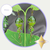 Customizable Steel Jellyfish Earrings Designs 1-6