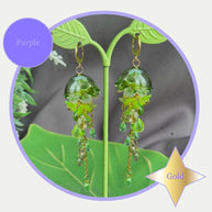 Customizable Steel Jellyfish Earrings Designs 1-6