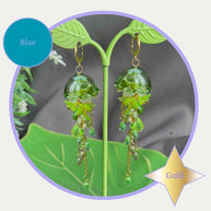 Customizable Steel Jellyfish Earrings Designs 1-6