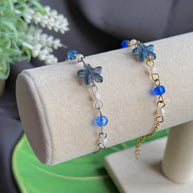 Gold or Silver Steel Starfish Bracelet
