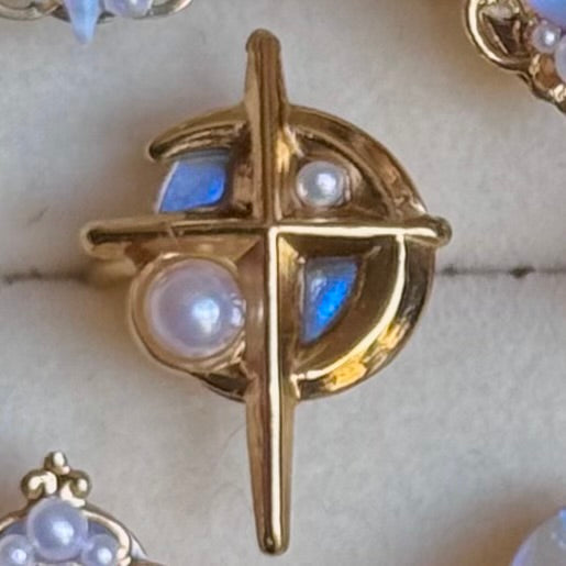 Golden Steel Nova Rings