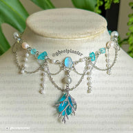 Silver Steel A Sirens Treasure Necklace