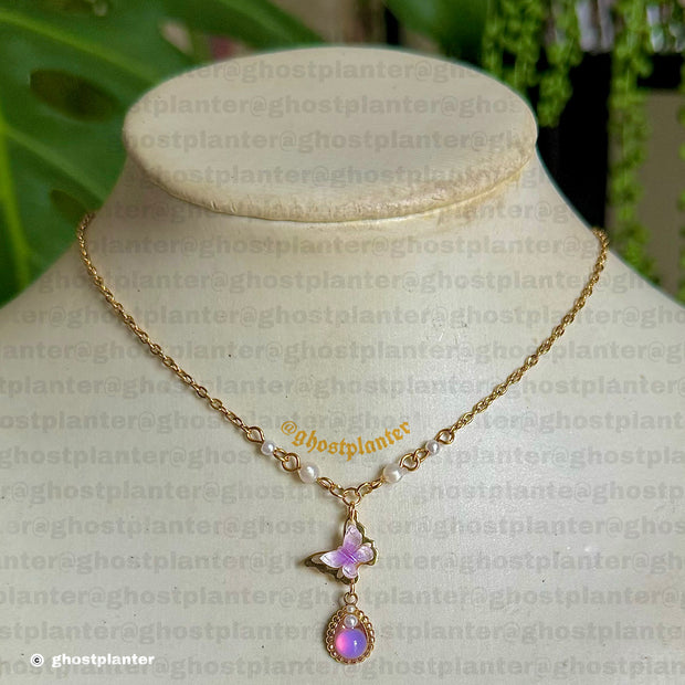 Gold or Silver Steel Friendship/Single Necklaces