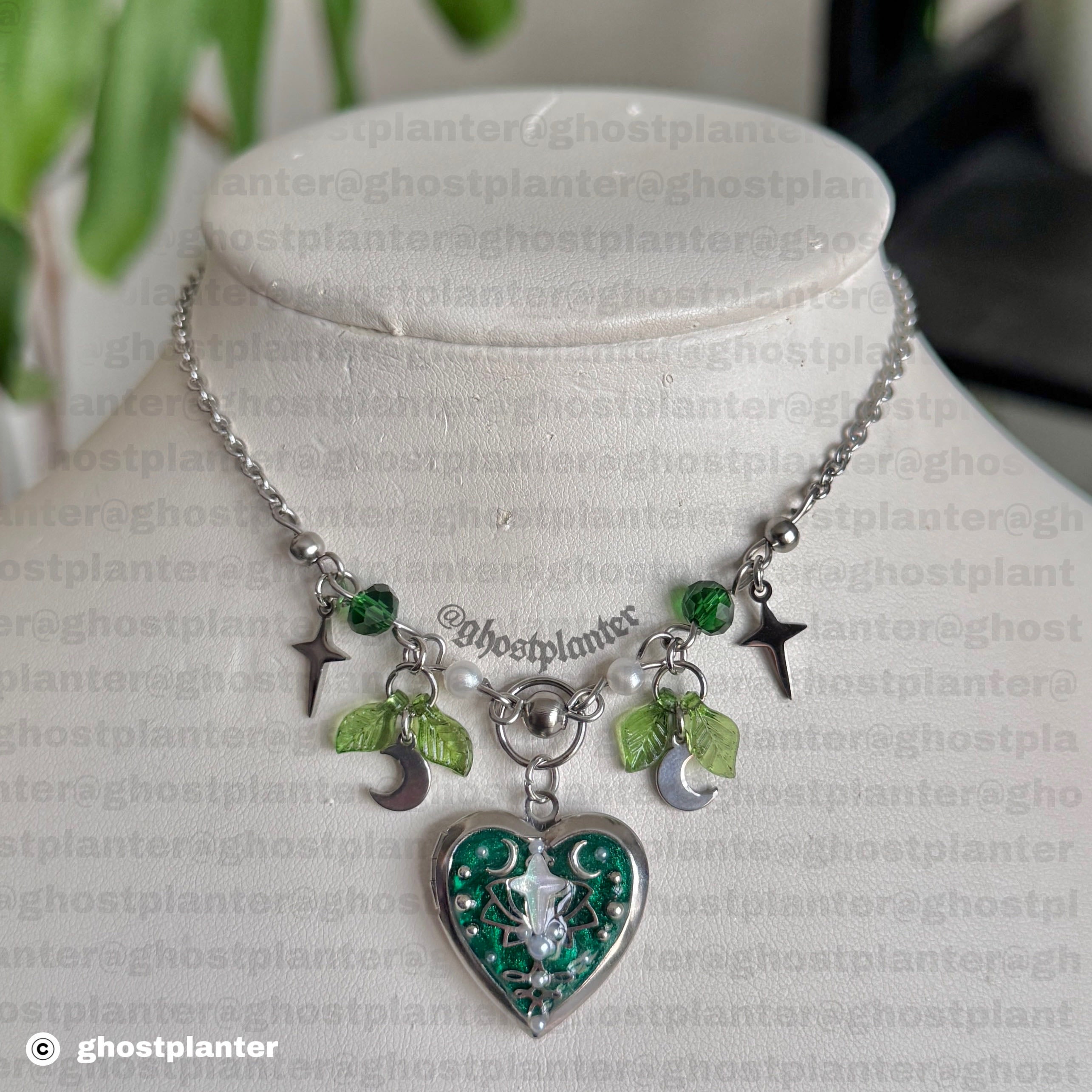 Silver Stainless Steel Locket Necklaces