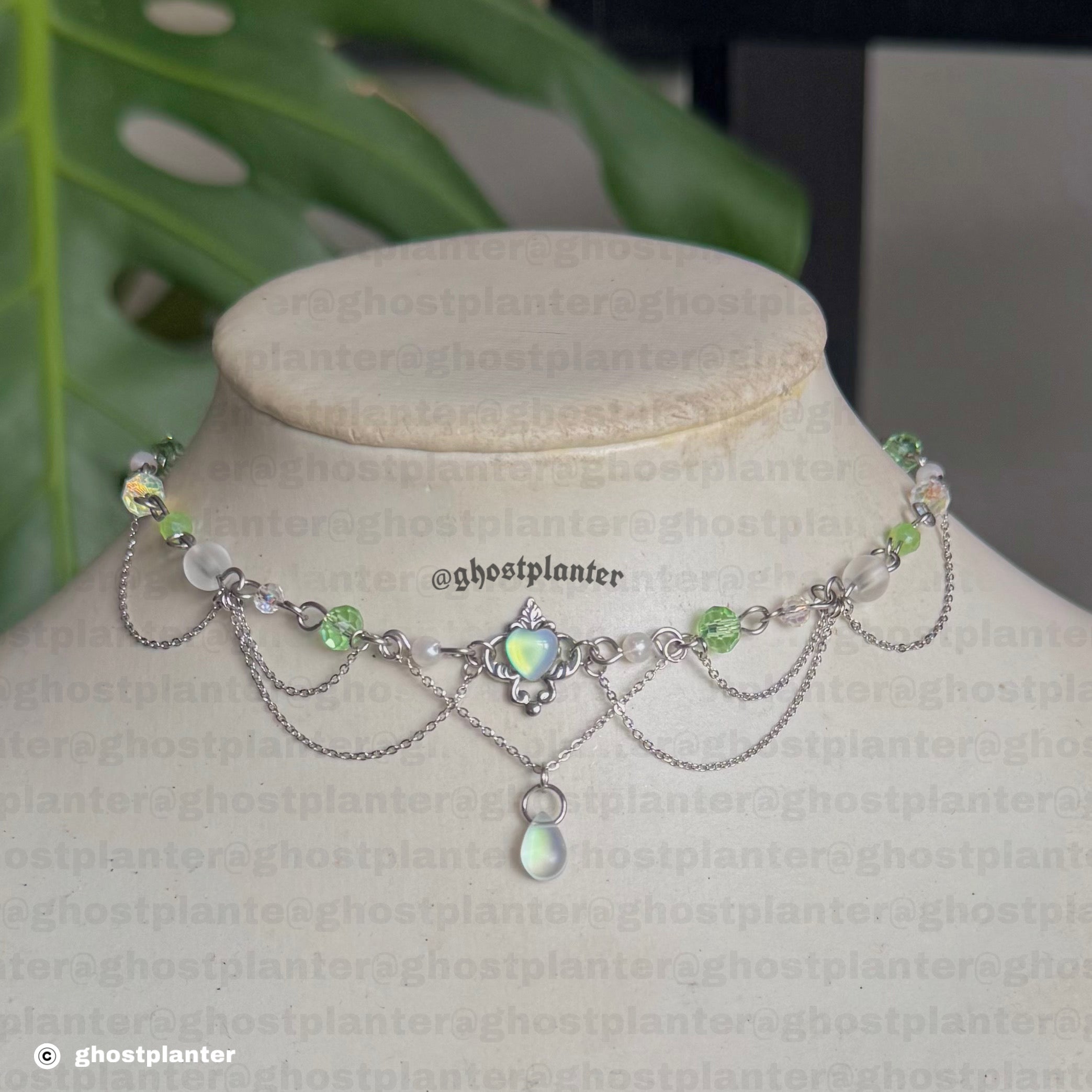 Silver Steel Royal Spring Choker