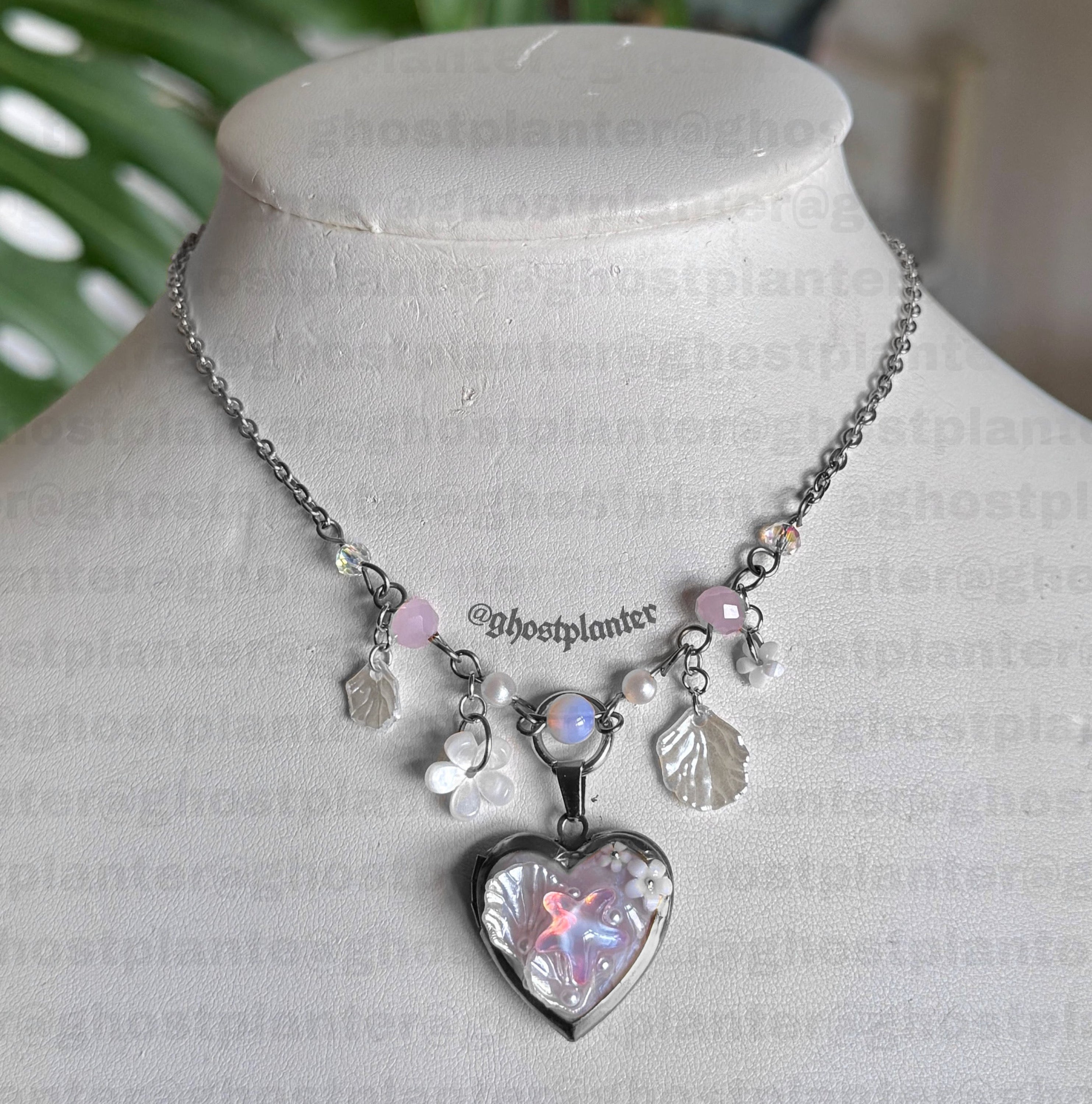 Golden or Silver Stainless Steel Pinterest  Locket Necklaces