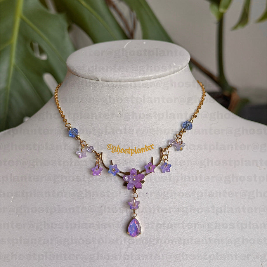 Golden or Silver Amalthea Stainless Steel  Necklace