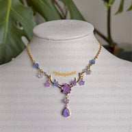 Golden or Silver Amalthea Stainless Steel  Necklace
