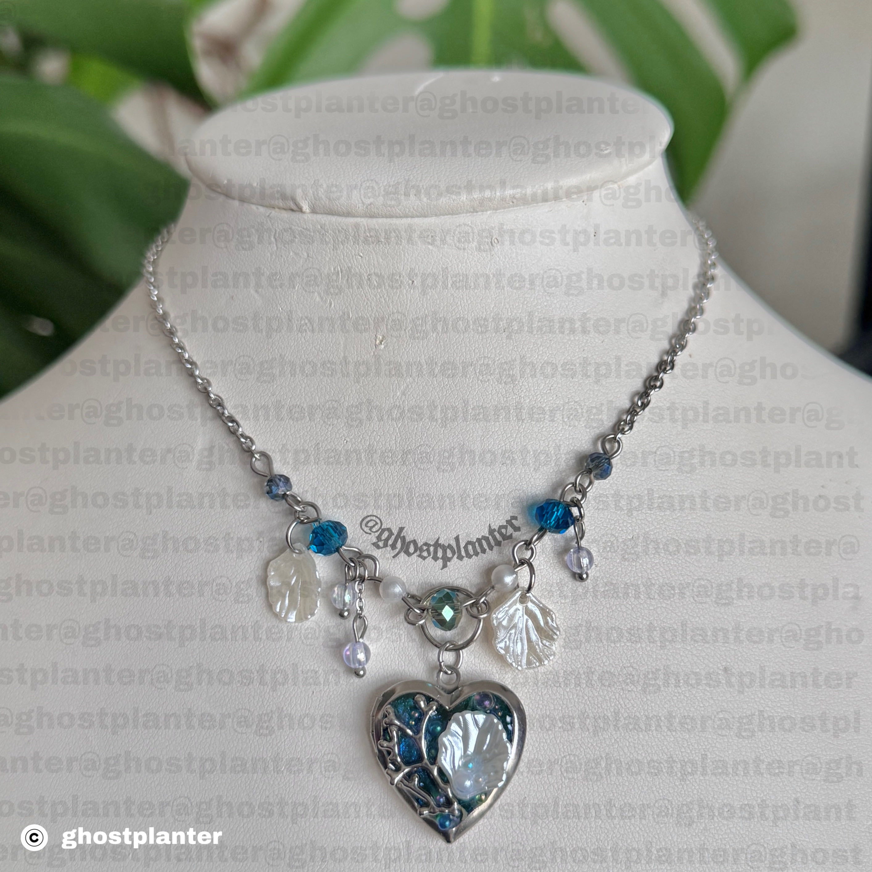 Silver Stainless Steel Locket Necklaces