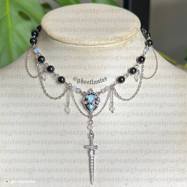 Golden or Silver Steel Nevaeh Necklace