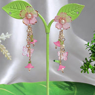 Golden Stainless Steel Jamie Earrings