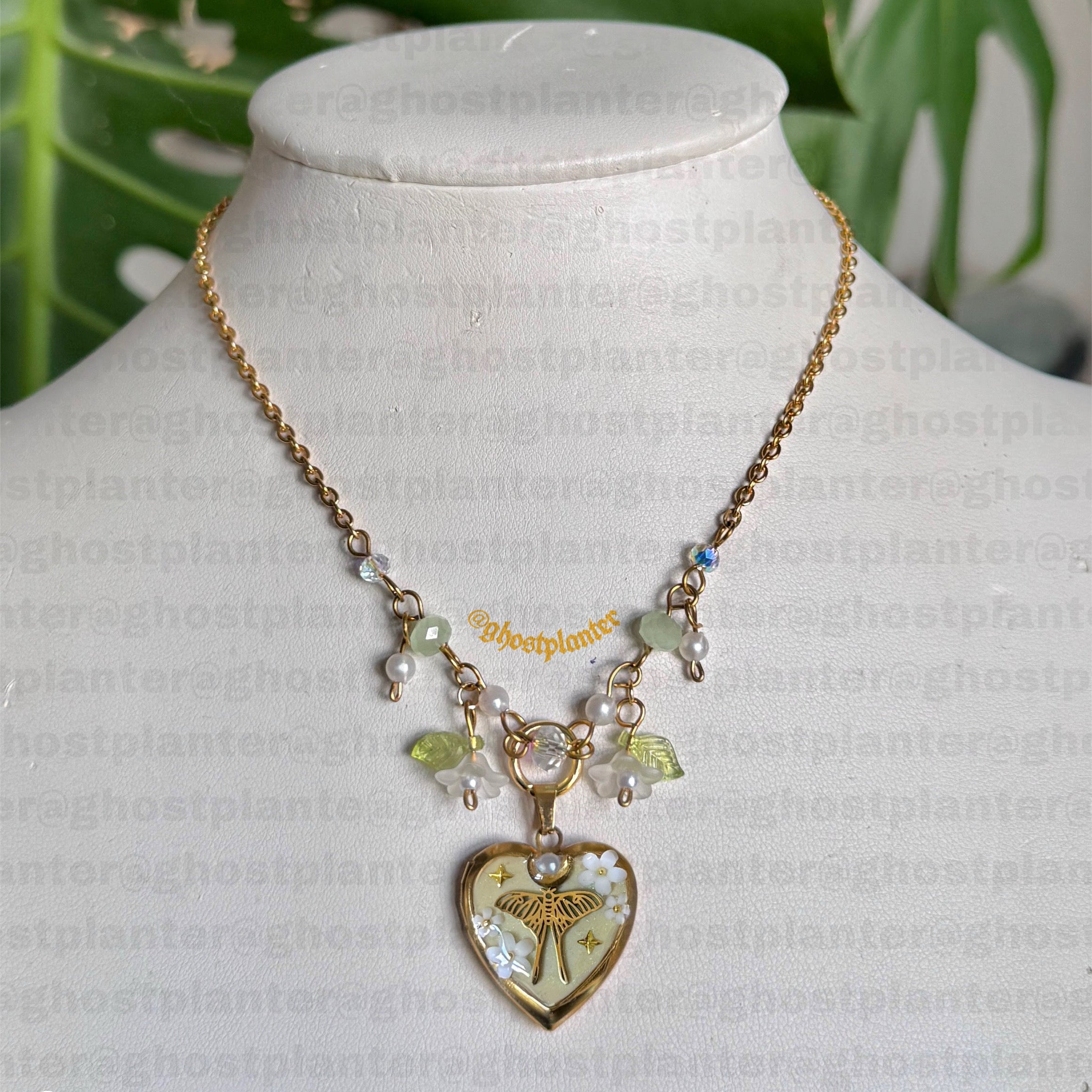 Golden or Silver Stainless Steel Pinterest  Locket Necklaces