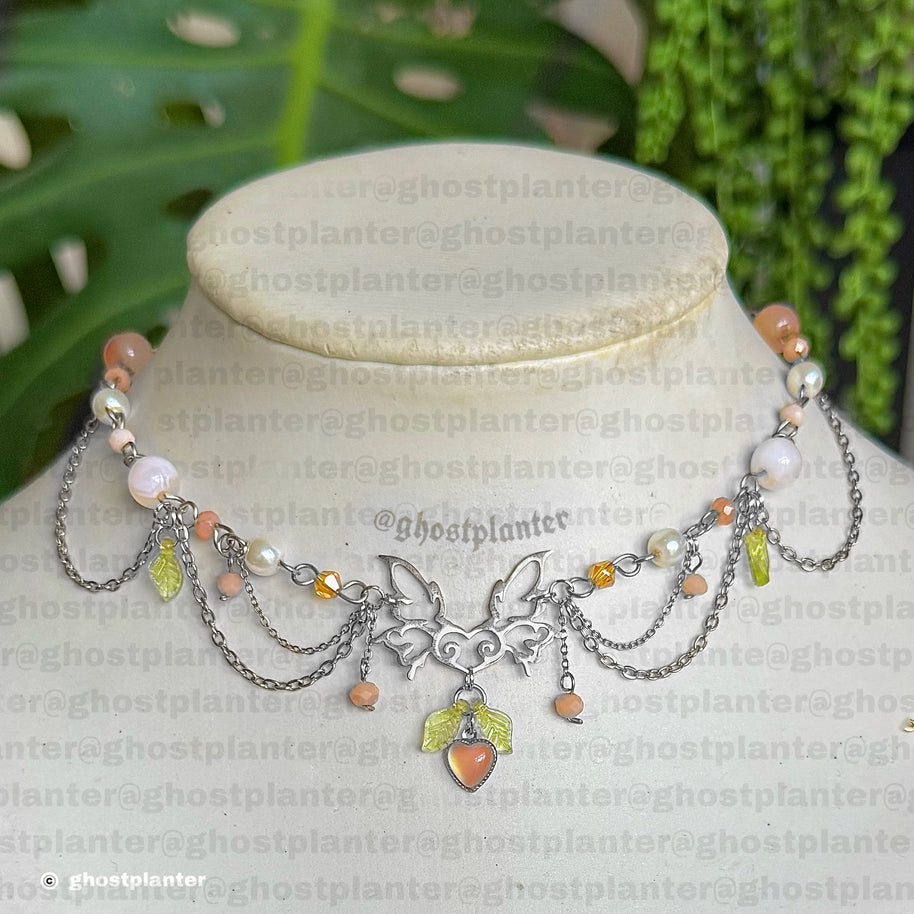 Silver or Golden Steel Pumpkin Spice Necklace