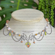 Silver or Golden Steel Pumpkin Spice Necklace