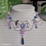Silver Stainless Steel Emily Necklace
