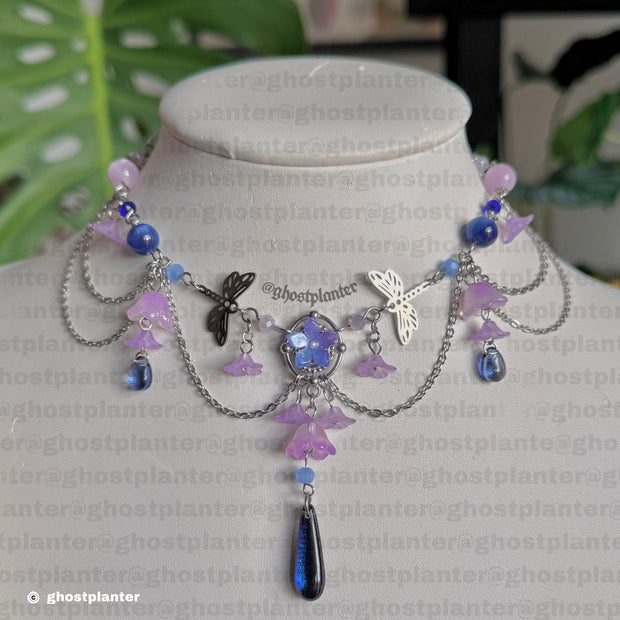 Silver Stainless Steel Emily Necklace