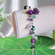 Golden or Silver Stainless Steel Blackberry Bracelet