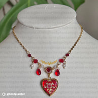 Golden Stainless Steel Locket Necklaces