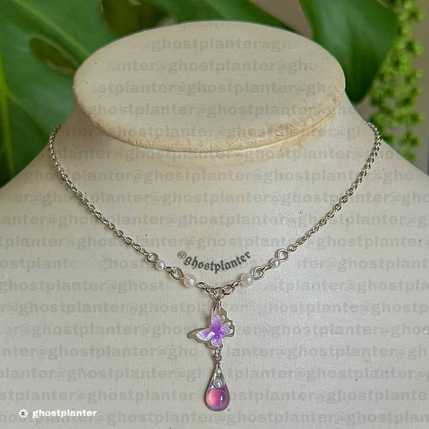 Gold or Silver Steel Friendship/Single Necklaces