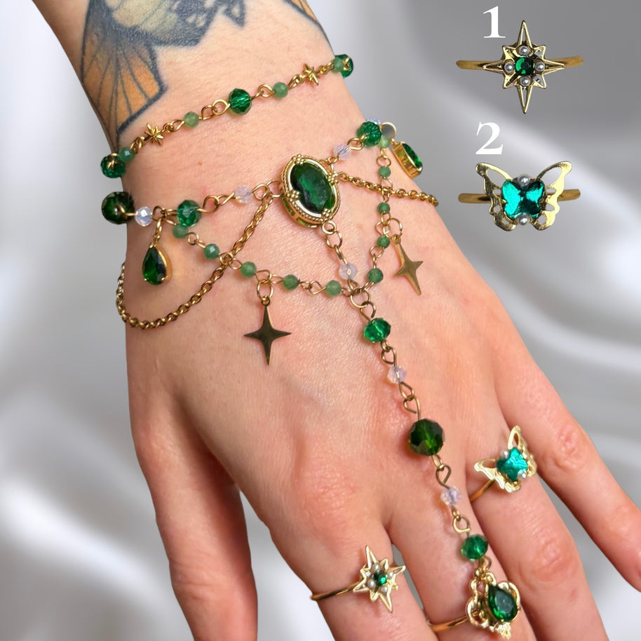 Golden Stainless Steel Maddison Hand Accessories
