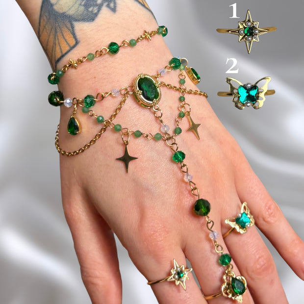 Golden Stainless Steel Maddison Hand Accessories