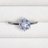 Silver Stainless Steel Clémentine Ring