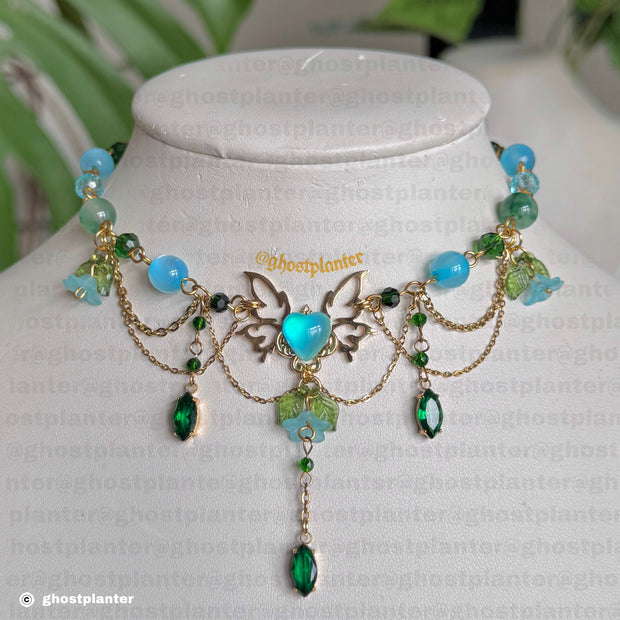 Golden Stainless Steel Emma Necklace