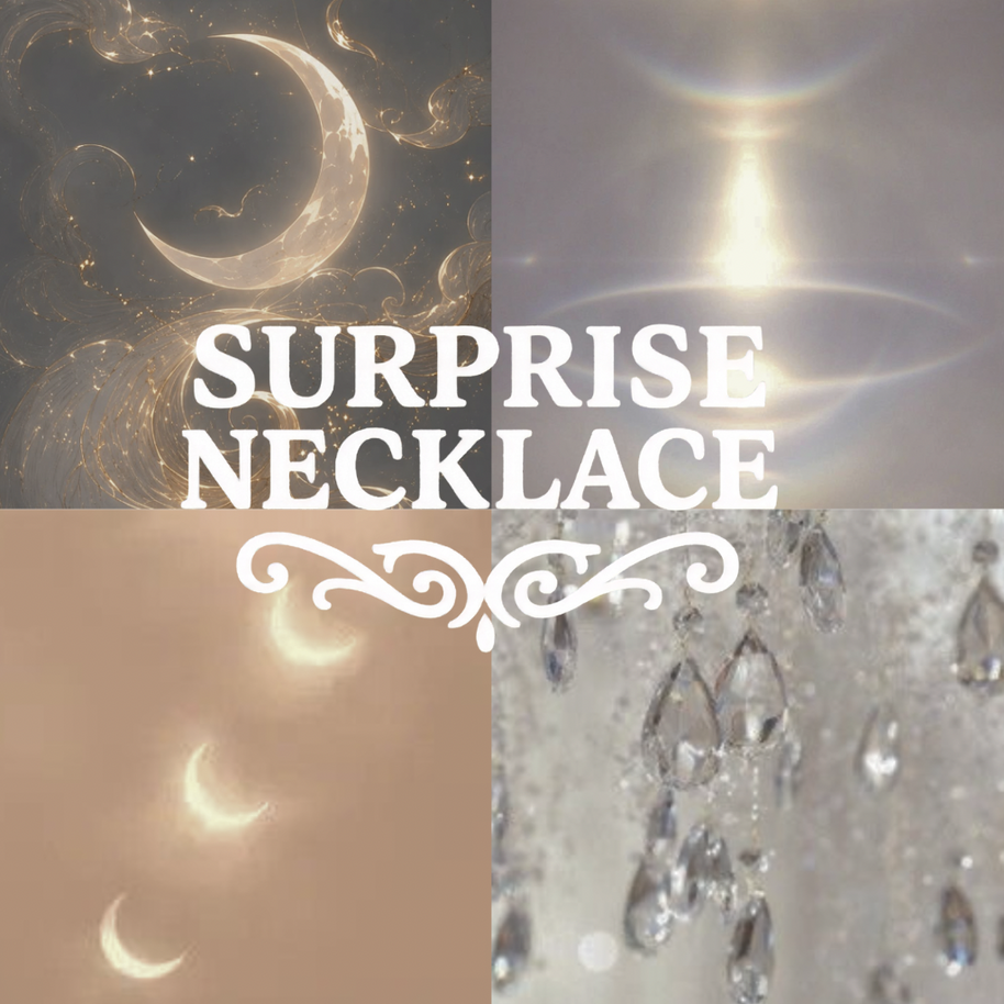 Golden Stainless Steel Surprise Necklace