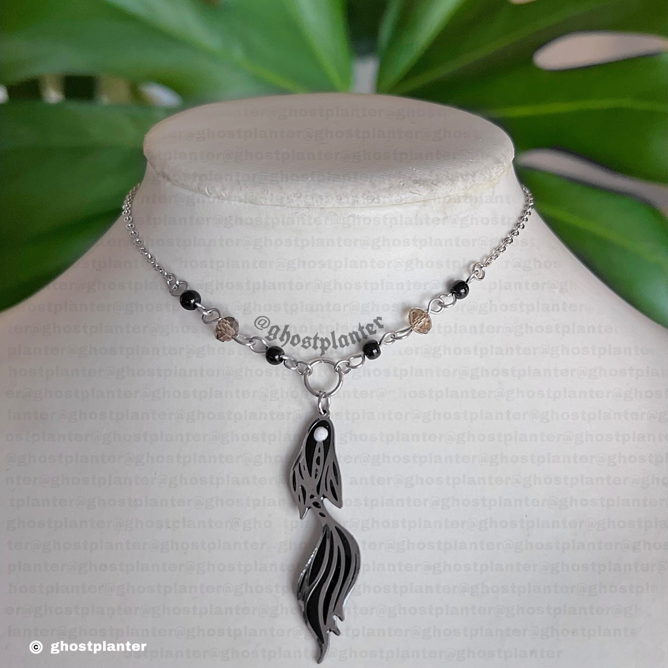 Silver or Golden Stainless Steel Suguru or Satoru Necklace