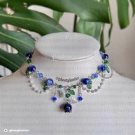Golden or Silver Stainless Steel Blueberry Necklace