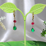 Golden Steel Howls Moving Castle Earrings