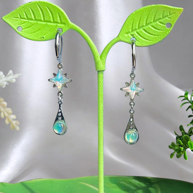 Silver Steel Melina Earrings